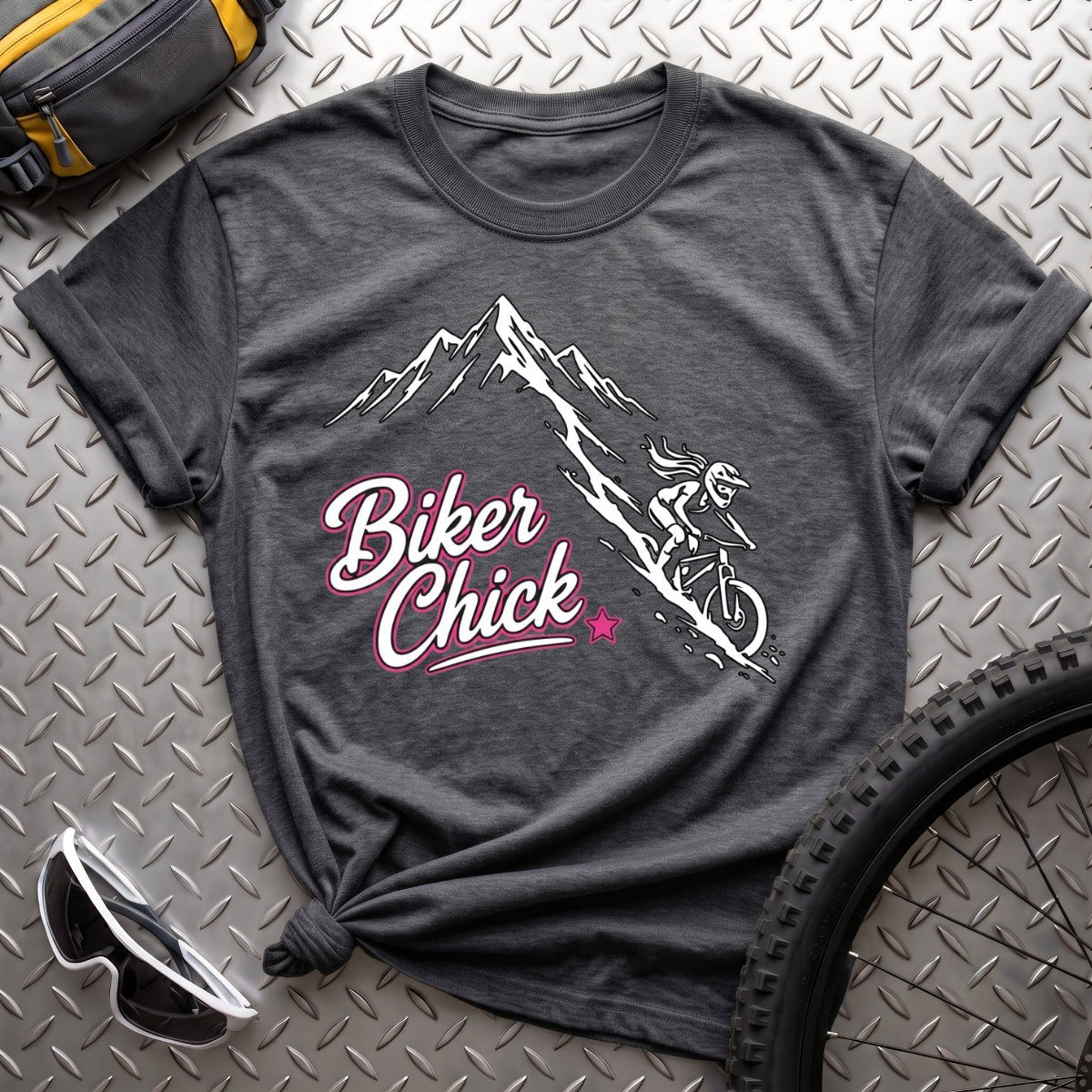 Biker Chick Women's T-Shirt - AspenCrestOutdoors