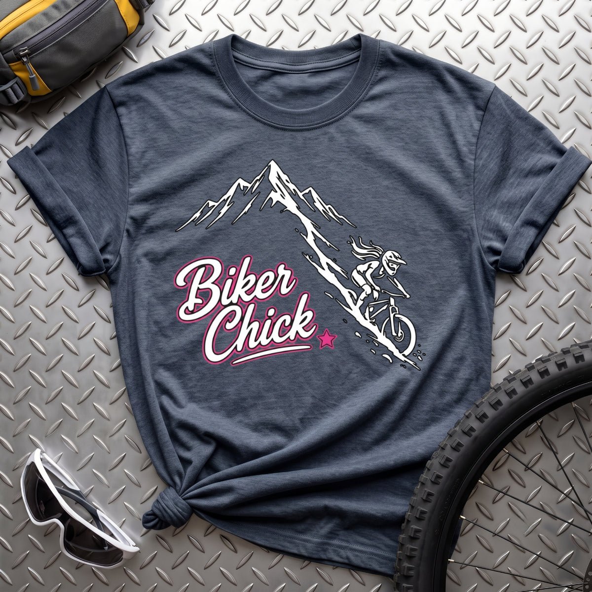 Biker Chick Women's T-Shirt - AspenCrestOutdoors