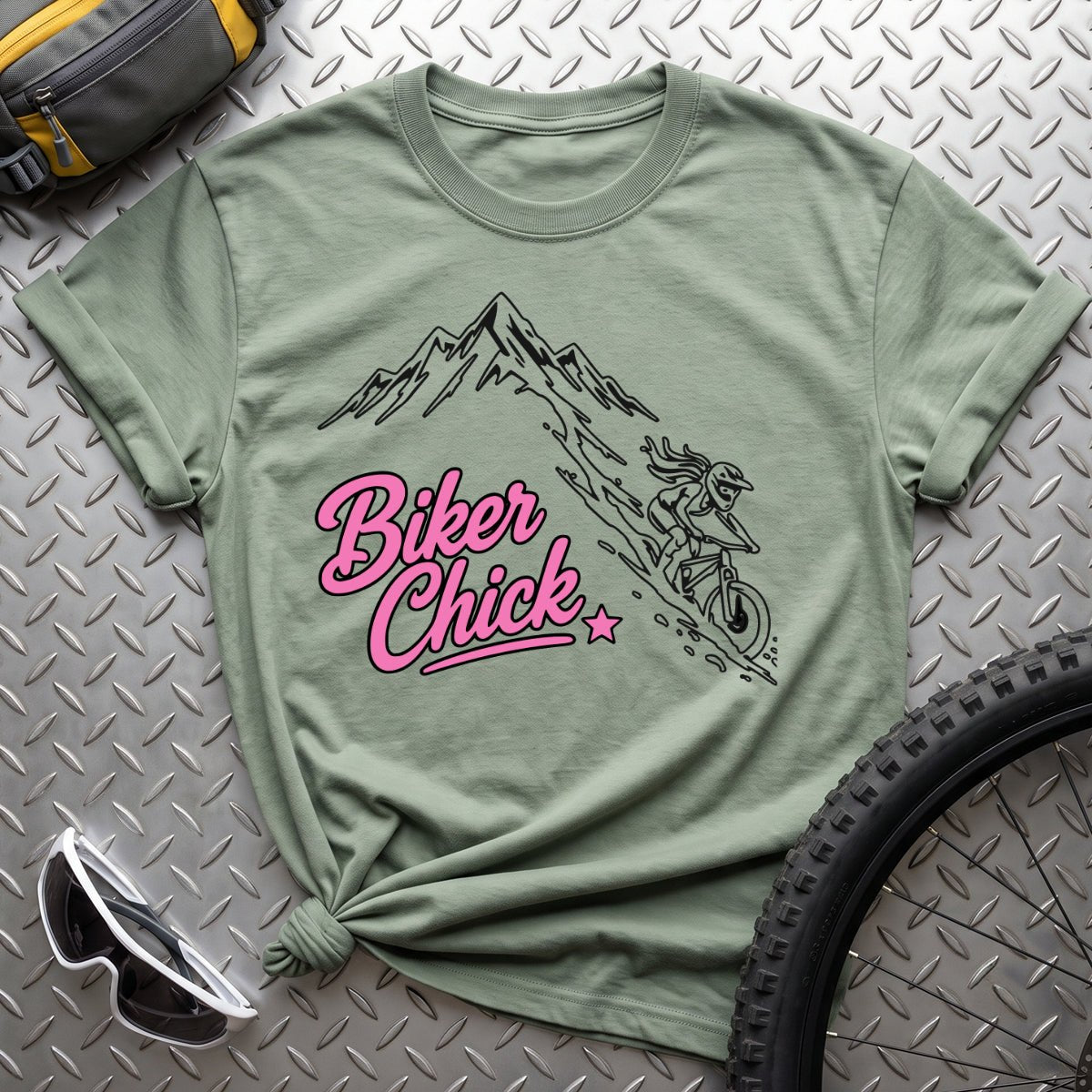 Biker Chick Women's T-Shirt - AspenCrestOutdoors