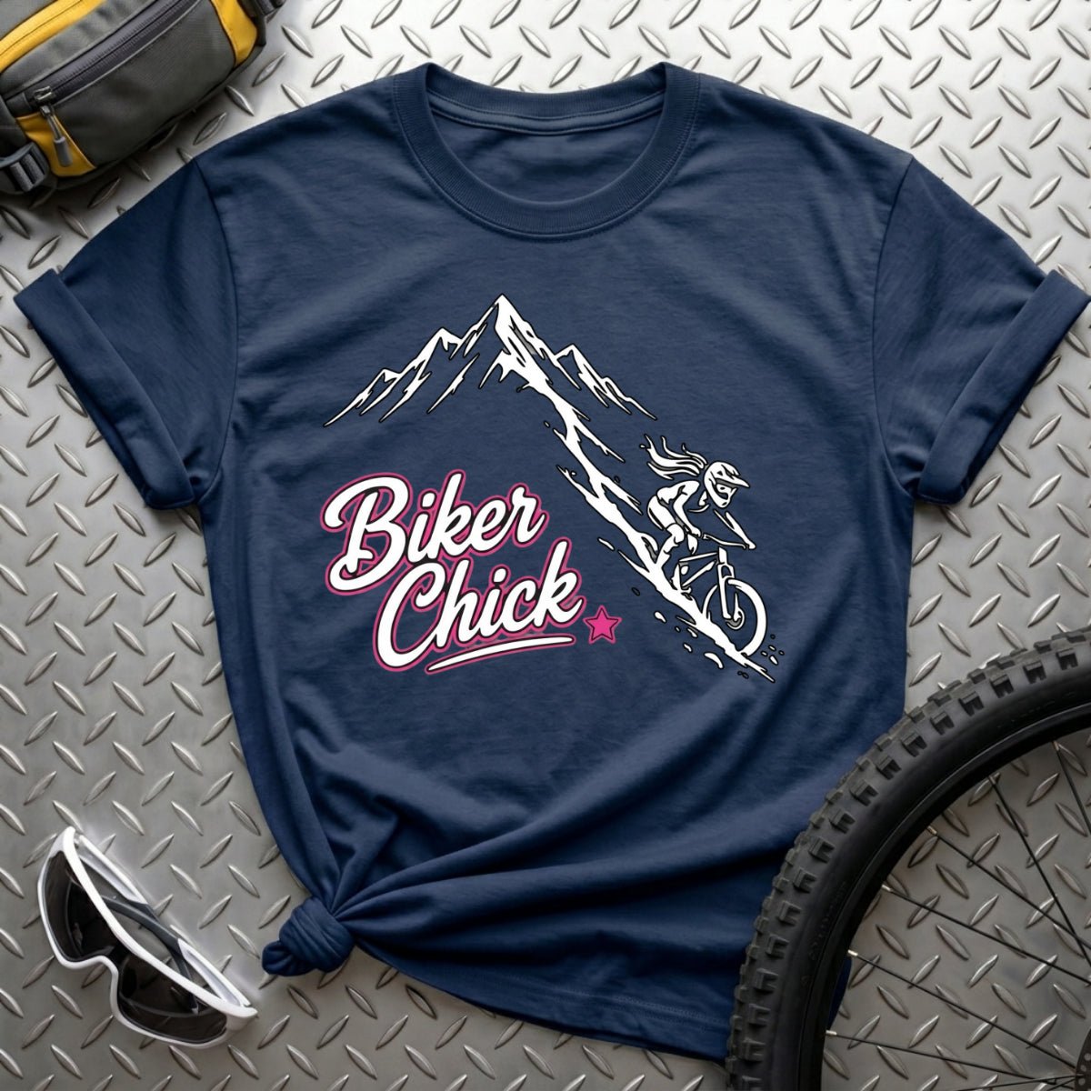Biker Chick Women's T-Shirt - AspenCrestOutdoors