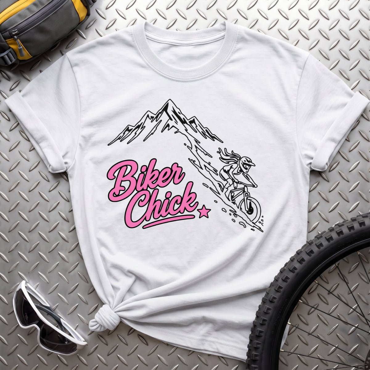 Biker Chick Women's T-Shirt - AspenCrestOutdoors