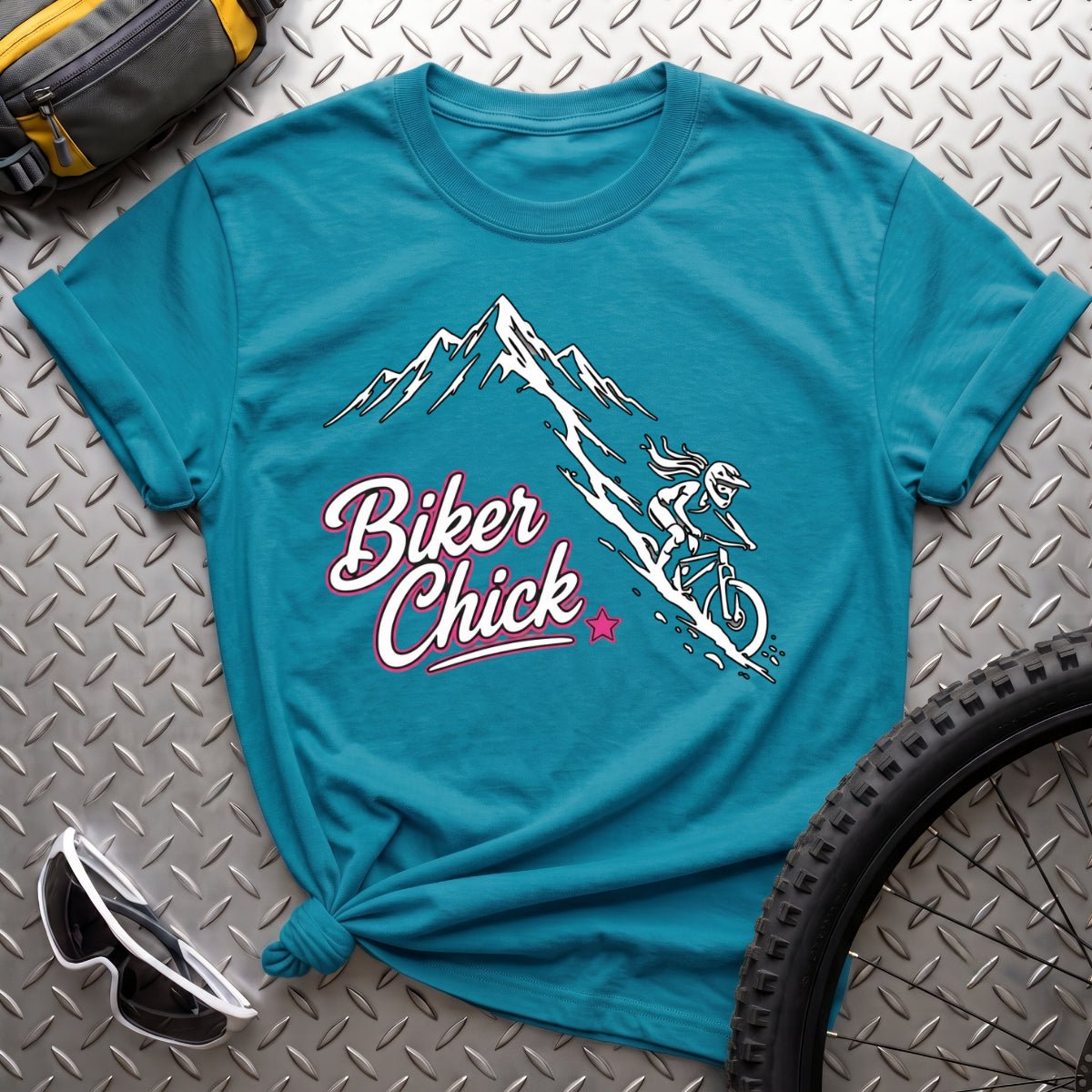 Biker Chick Women's T-Shirt - AspenCrestOutdoors