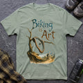 Biking is Art Dali T-Shirt - AspenCrestOutdoors