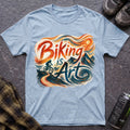 Biking Is Art Van Gogh T-Shirt - AspenCrestOutdoors