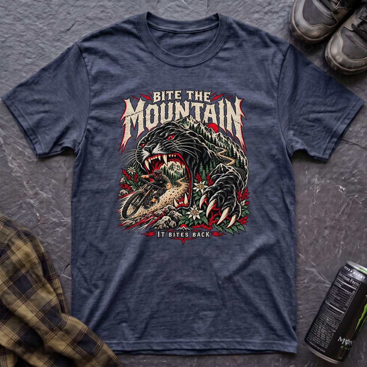 Bite The Mountain T-Shirt - AspenCrestOutdoors