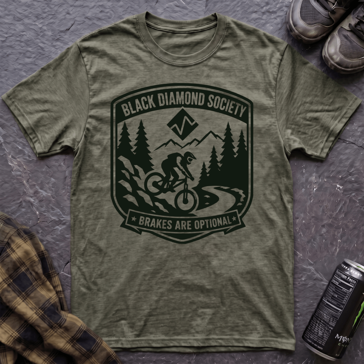 Black Diamond Society T-Shirt - AspenCrestOutdoors