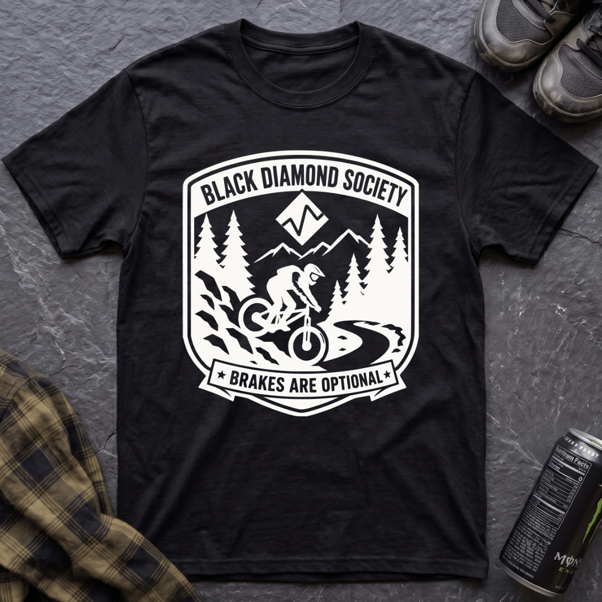 Black Diamond Society T-Shirt - AspenCrestOutdoors