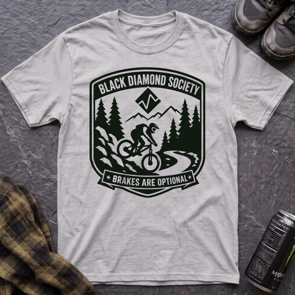 Black Diamond Society T-Shirt - AspenCrestOutdoors