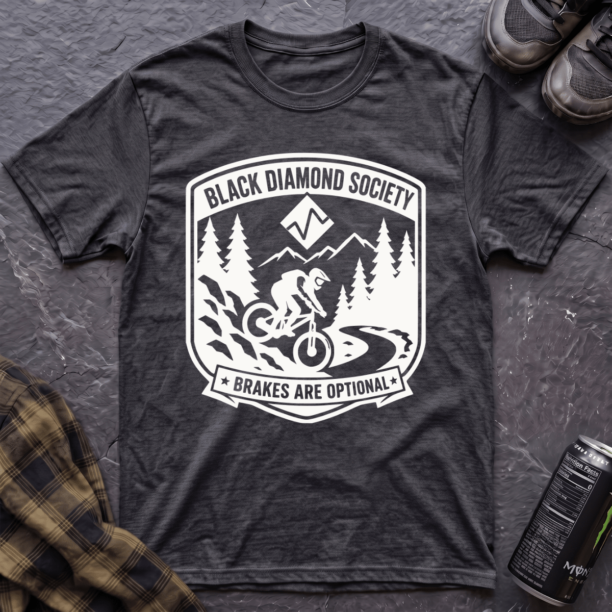Black Diamond Society T-Shirt - AspenCrestOutdoors