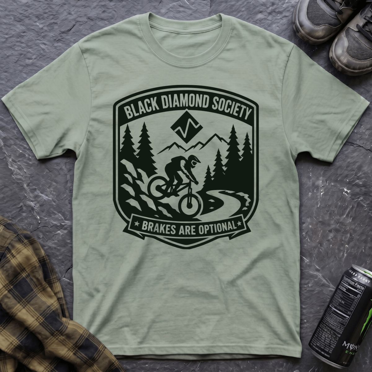Black Diamond Society T-Shirt - AspenCrestOutdoors