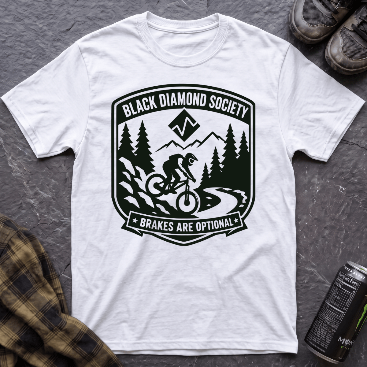 Black Diamond Society T-Shirt - AspenCrestOutdoors