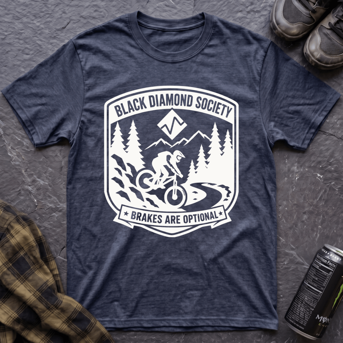 Black Diamond Society T-Shirt - AspenCrestOutdoors