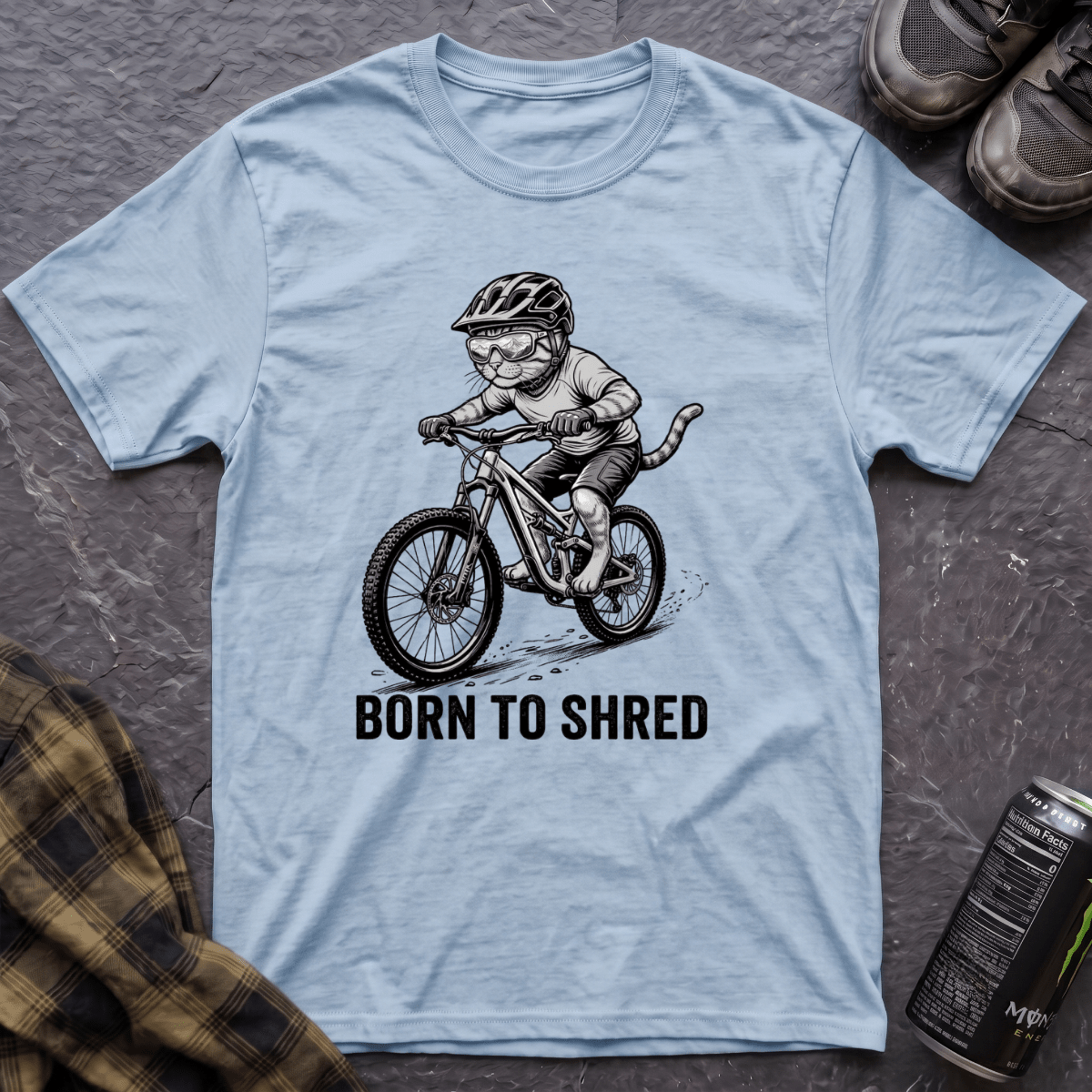 Born To Shred T-Shirt - AspenCrestOutdoors