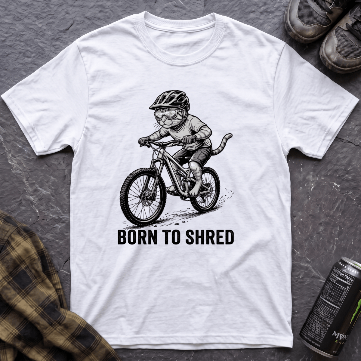 Born To Shred T-Shirt - AspenCrestOutdoors