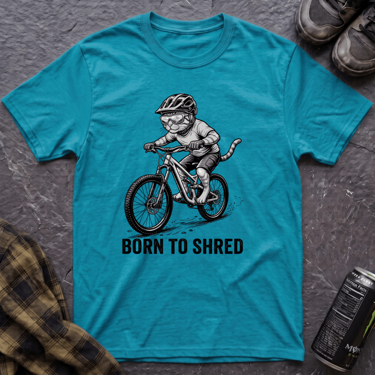 Born To Shred T-Shirt - AspenCrestOutdoors