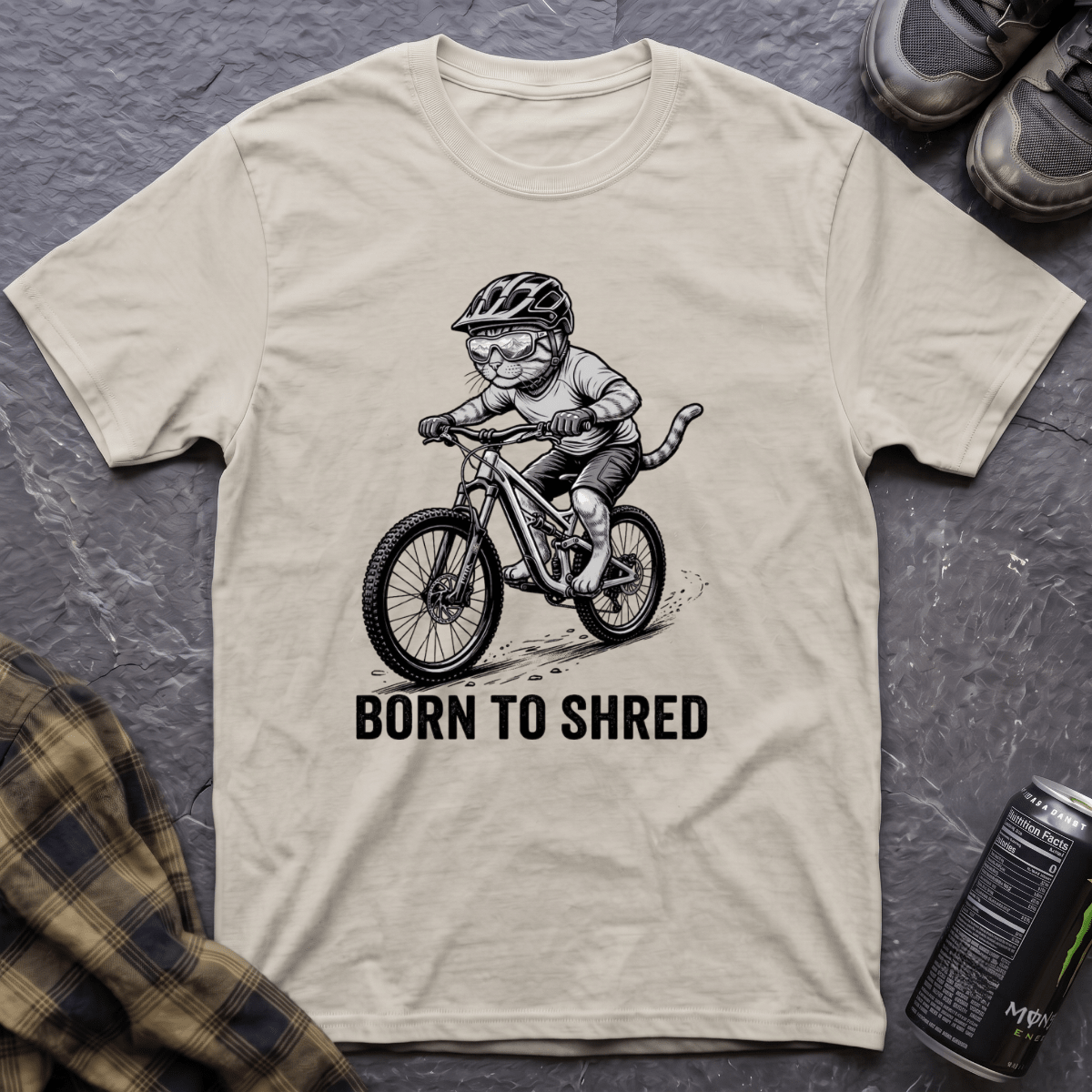 Born To Shred T-Shirt - AspenCrestOutdoors