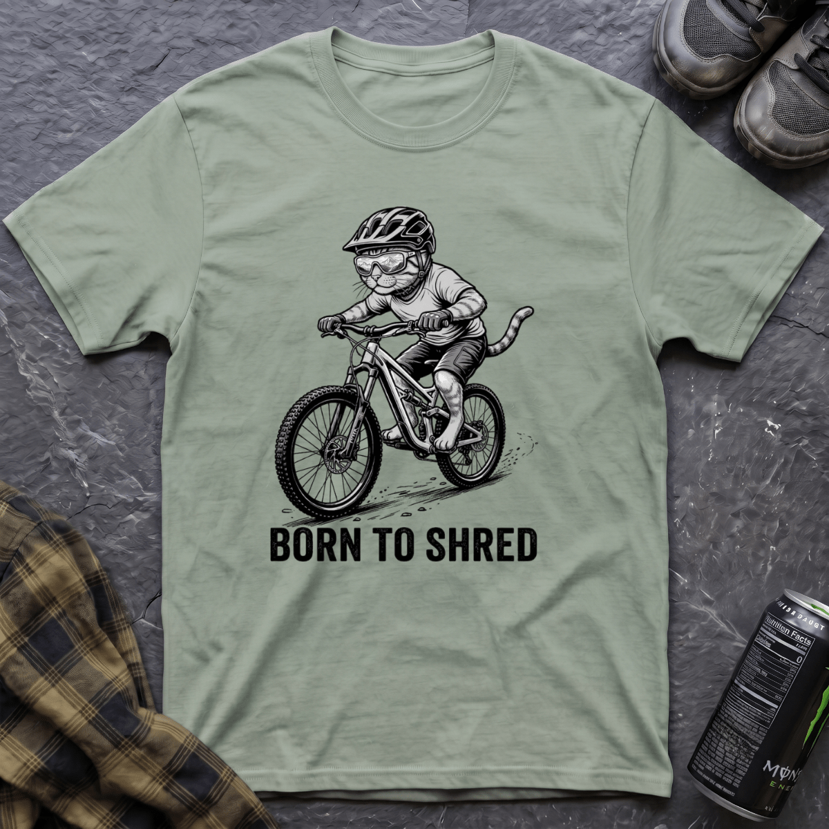Born To Shred T-Shirt - AspenCrestOutdoors