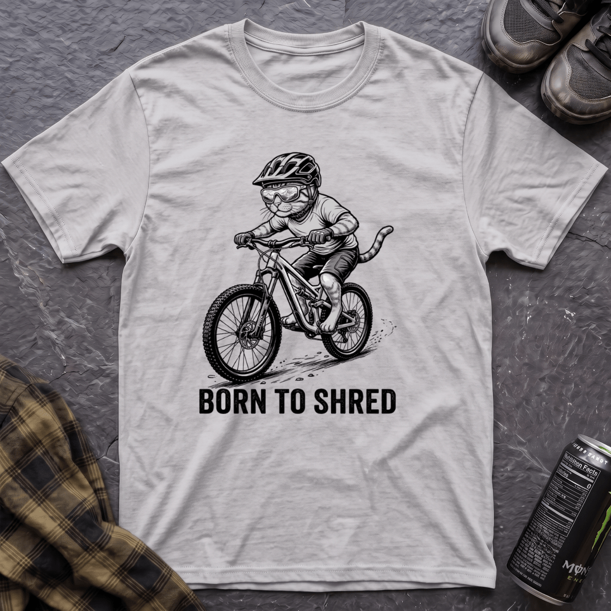 Born To Shred T-Shirt - AspenCrestOutdoors