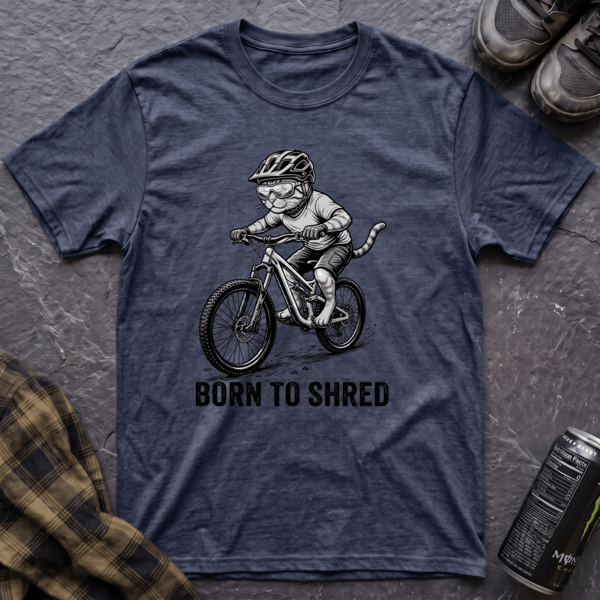 Born To Shred T-Shirt - AspenCrestOutdoors