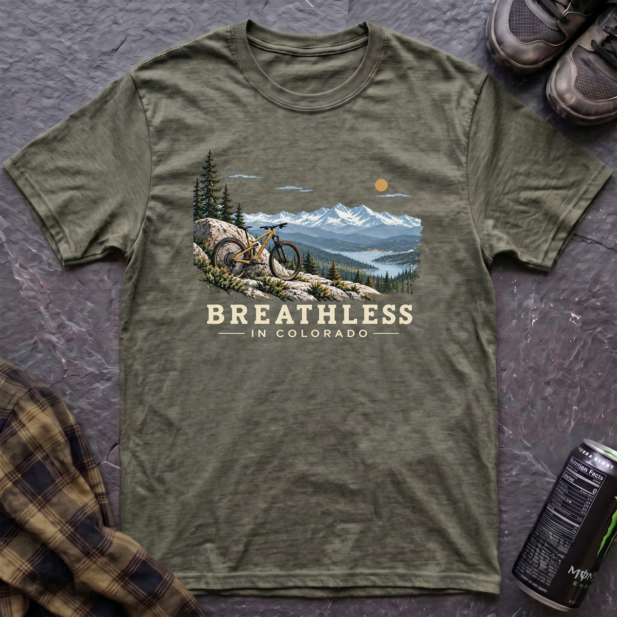 Breathless In Colorado T-Shirt - AspenCrestOutdoors