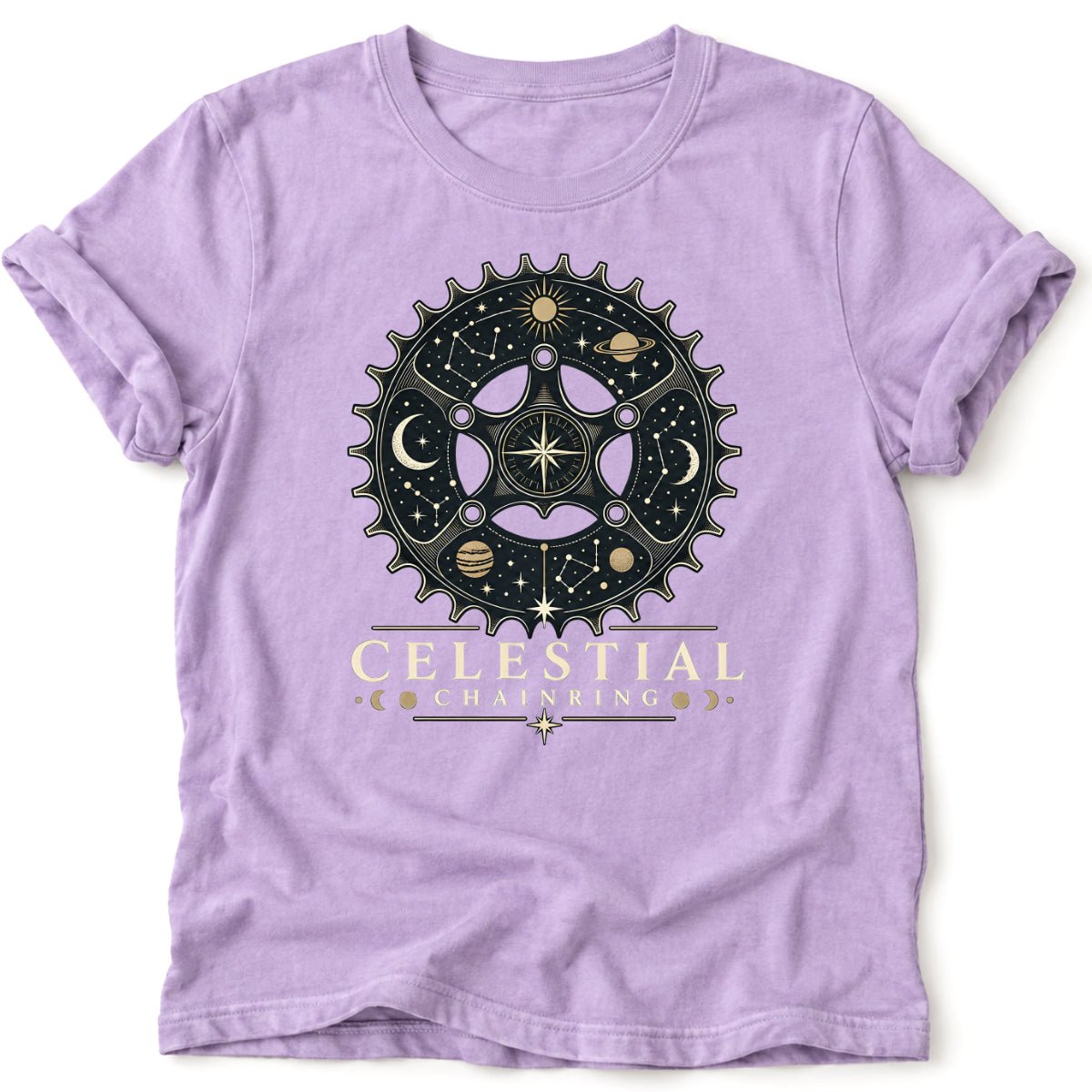 Celestial Chainring T-Shirt - AspenCrestOutdoors