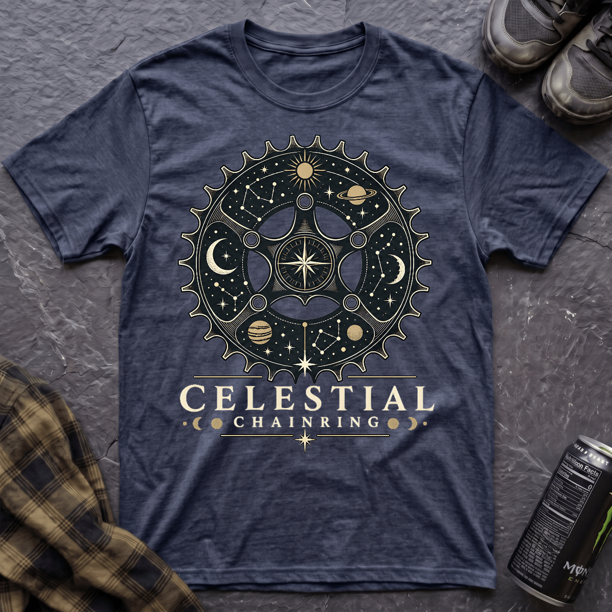 Celestial Chainring T-Shirt - AspenCrestOutdoors