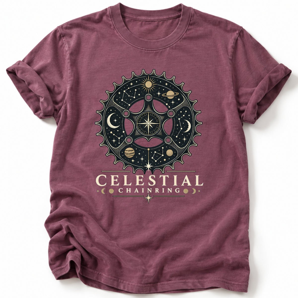 Celestial Chainring T-Shirt - AspenCrestOutdoors