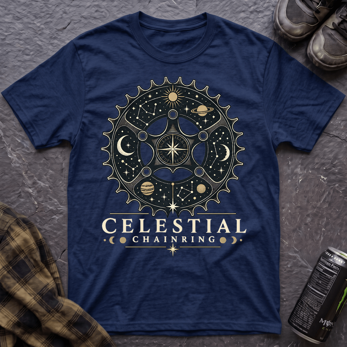 Celestial Chainring T-Shirt - AspenCrestOutdoors