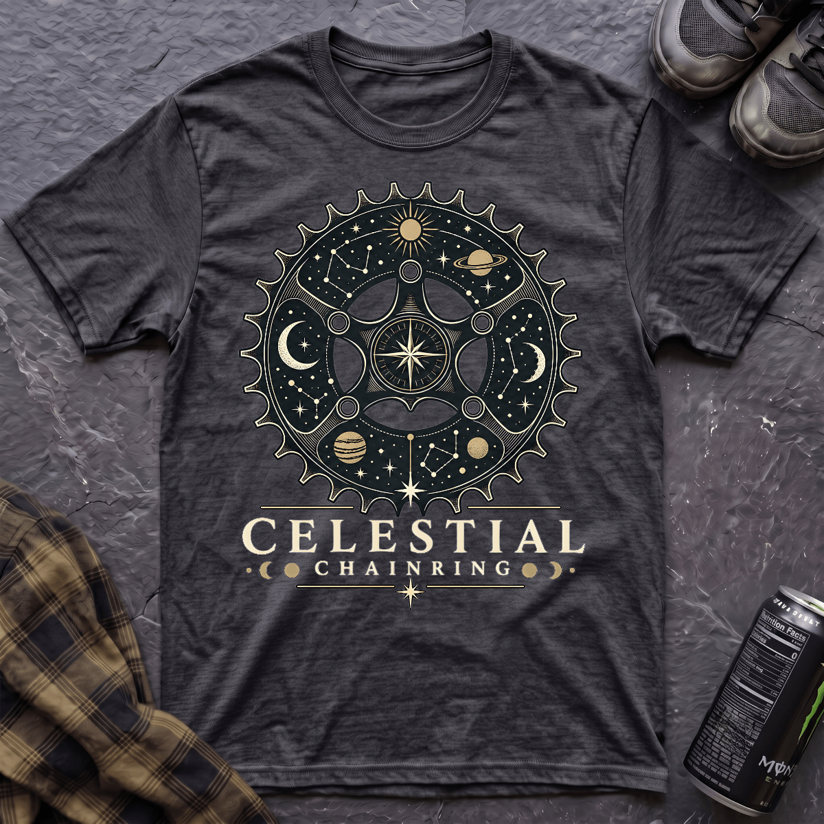 Celestial Chainring T-Shirt - AspenCrestOutdoors
