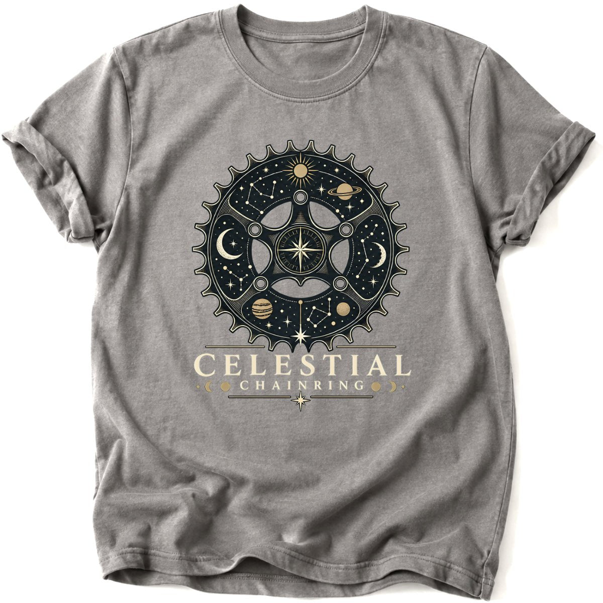 Celestial Chainring T-Shirt - AspenCrestOutdoors
