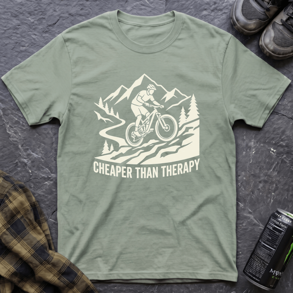 Cheaper Than Therapy T-Shirt - AspenCrestOutdoors