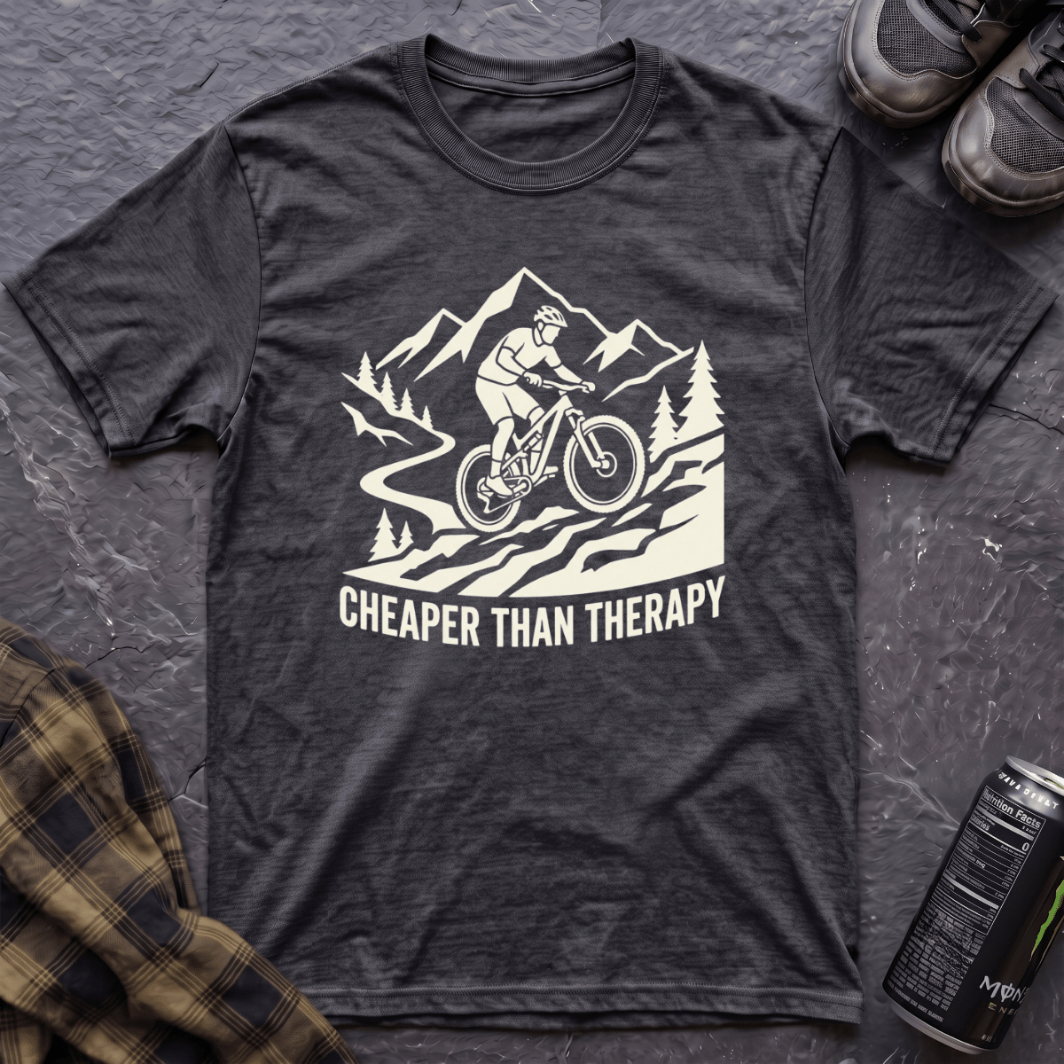 Cheaper Than Therapy T-Shirt - AspenCrestOutdoors