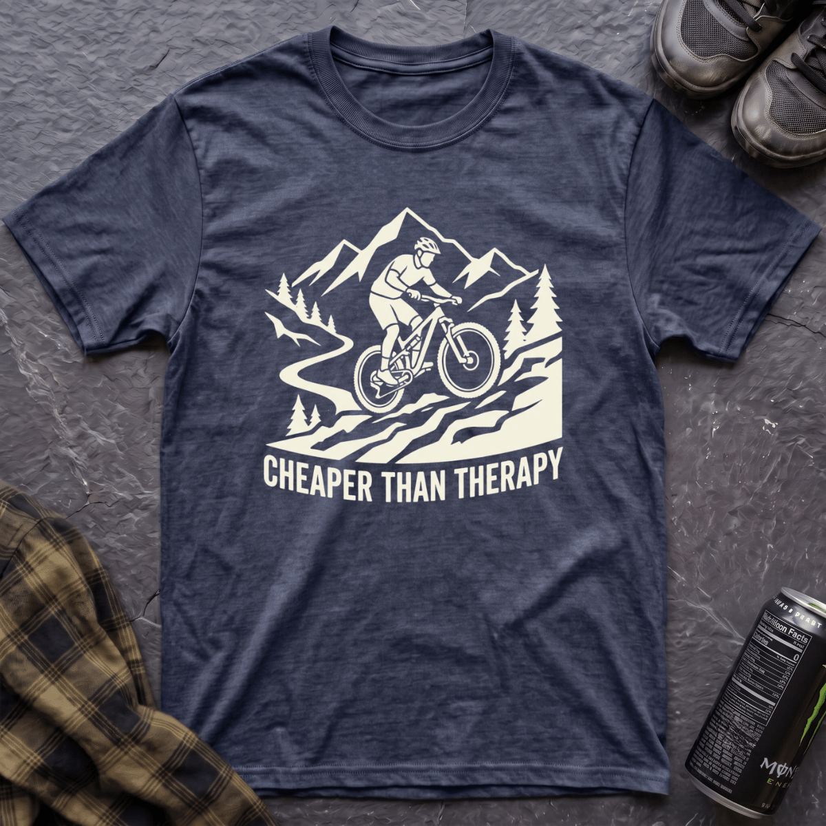 Cheaper Than Therapy T-Shirt - AspenCrestOutdoors