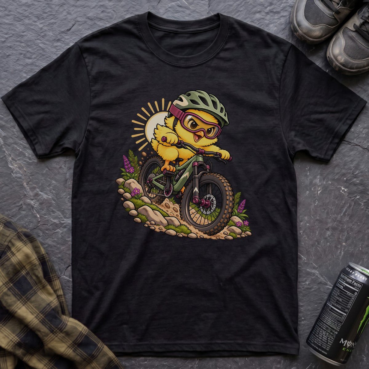 Chick Biker T-Shirt - AspenCrestOutdoors