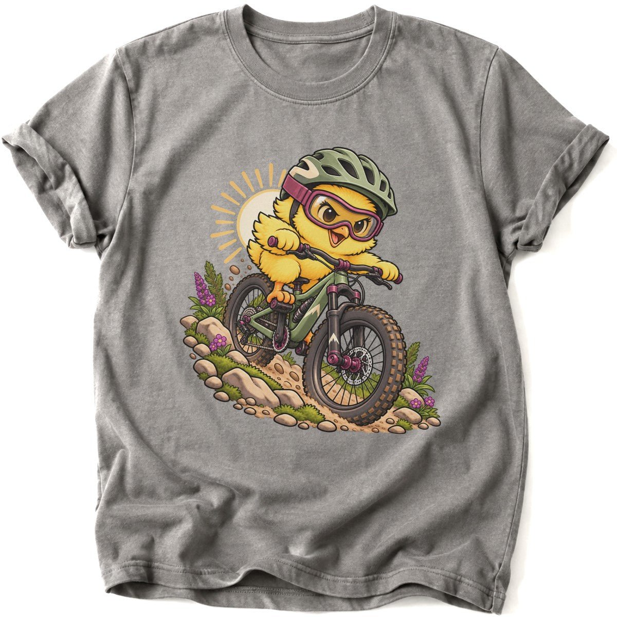 Chick Biker T-Shirt - AspenCrestOutdoors
