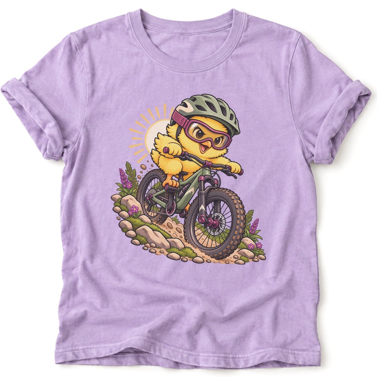Chick Biker T-Shirt - AspenCrestOutdoors