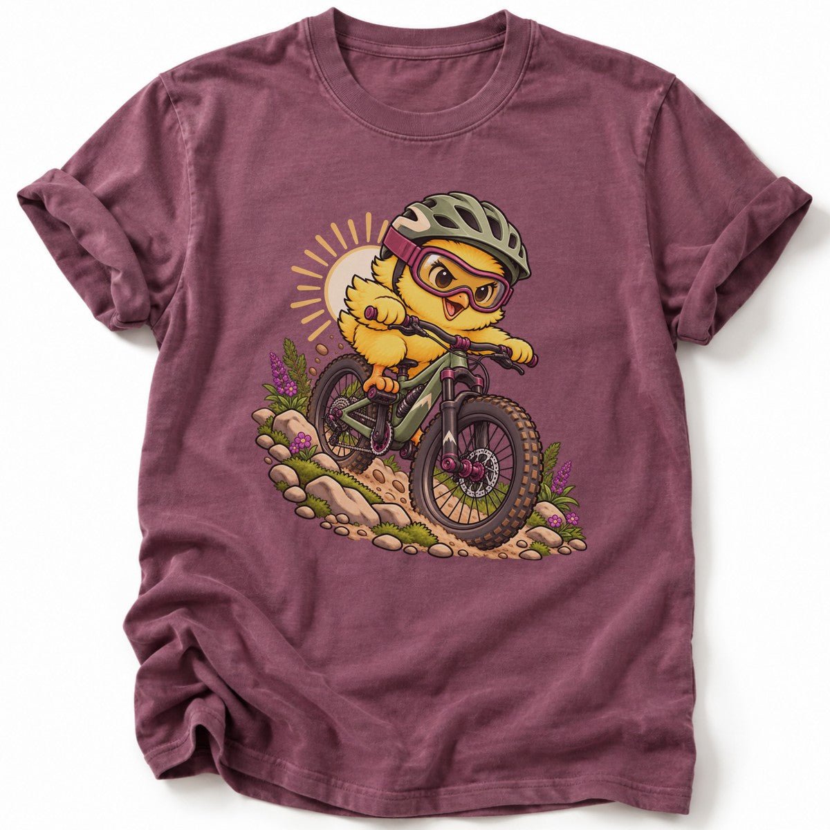Chick Biker T-Shirt - AspenCrestOutdoors