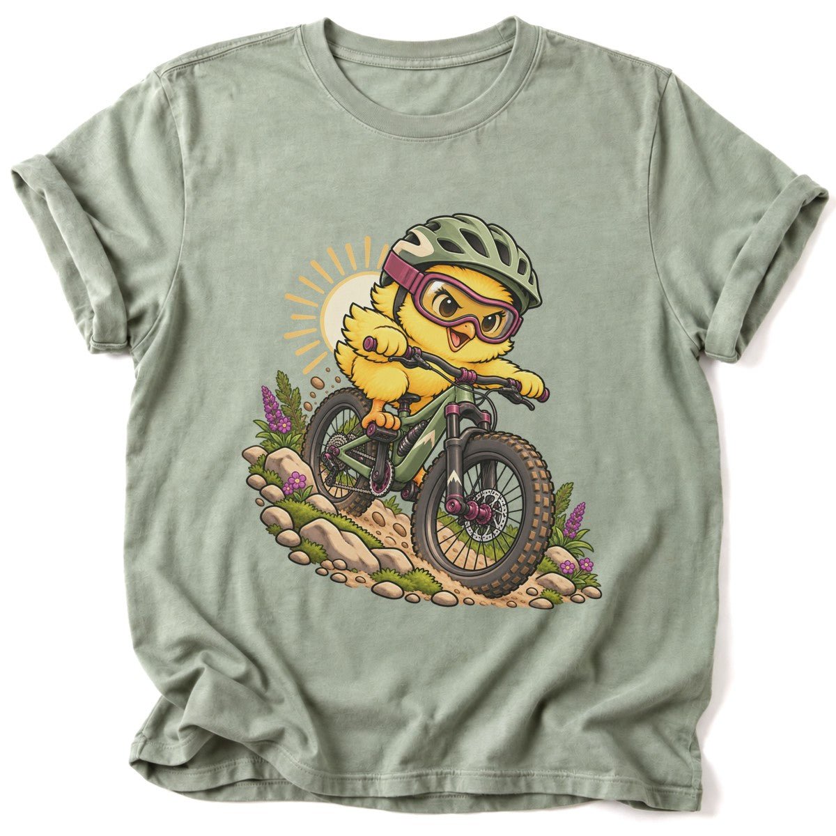 Chick Biker T-Shirt - AspenCrestOutdoors