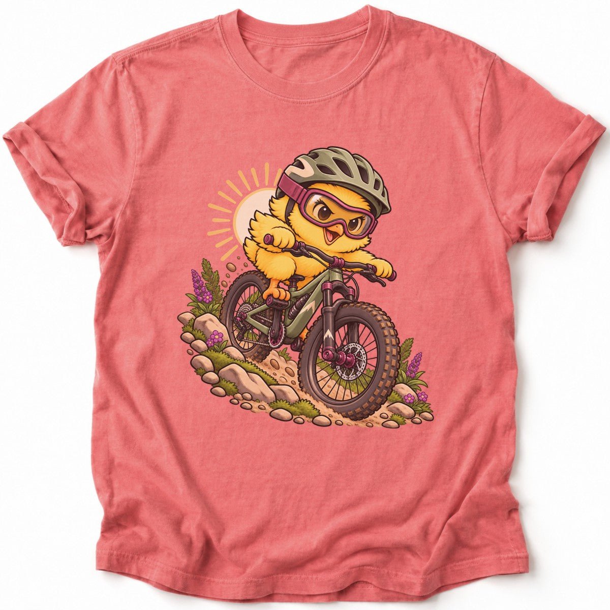 Chick Biker T-Shirt - AspenCrestOutdoors