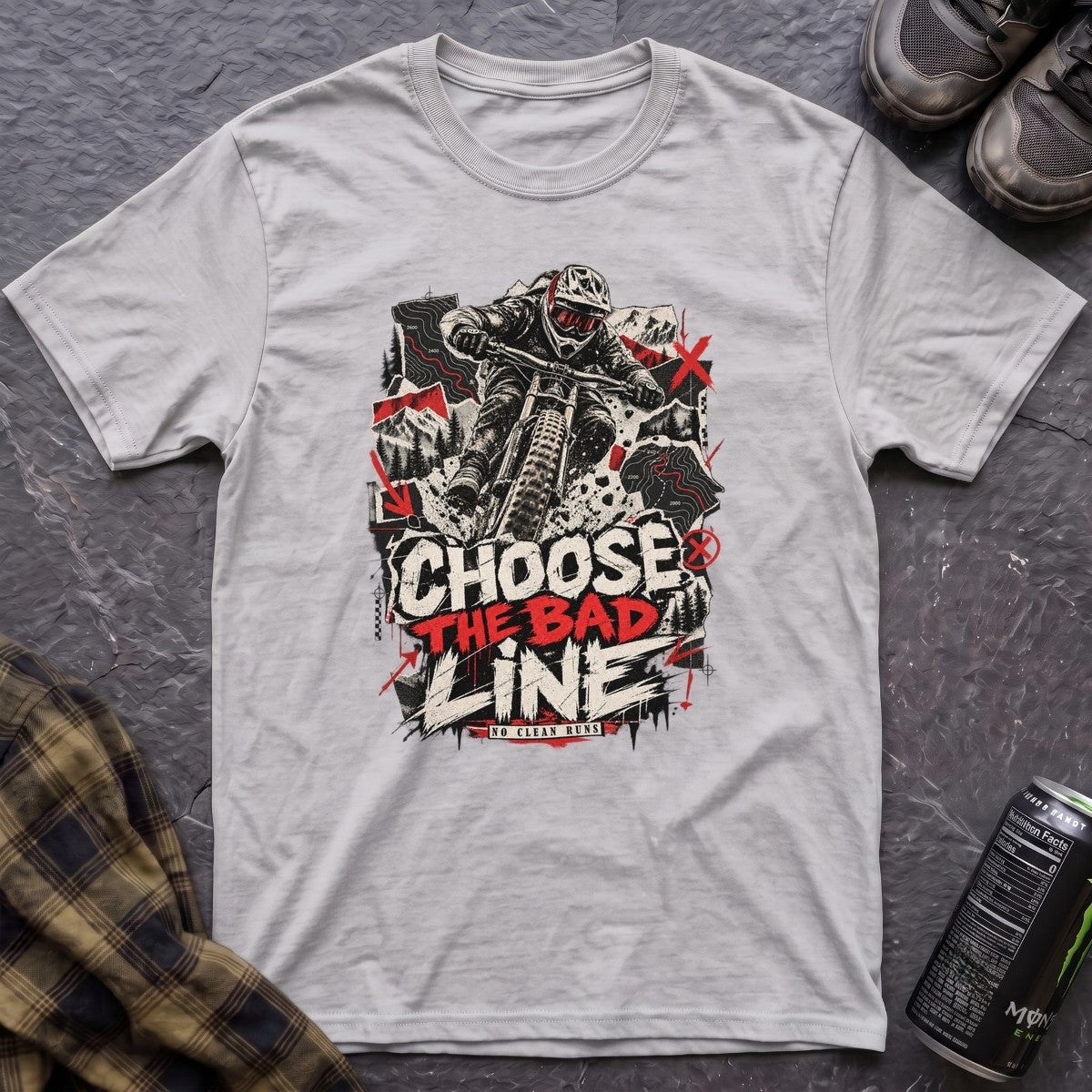 Choose The Bad Line T-Shirt - AspenCrestOutdoors