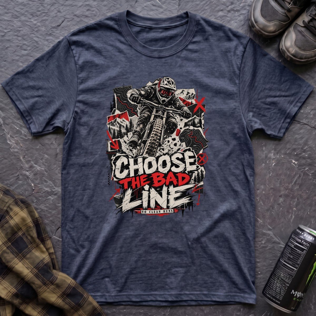 Choose The Bad Line T-Shirt - AspenCrestOutdoors