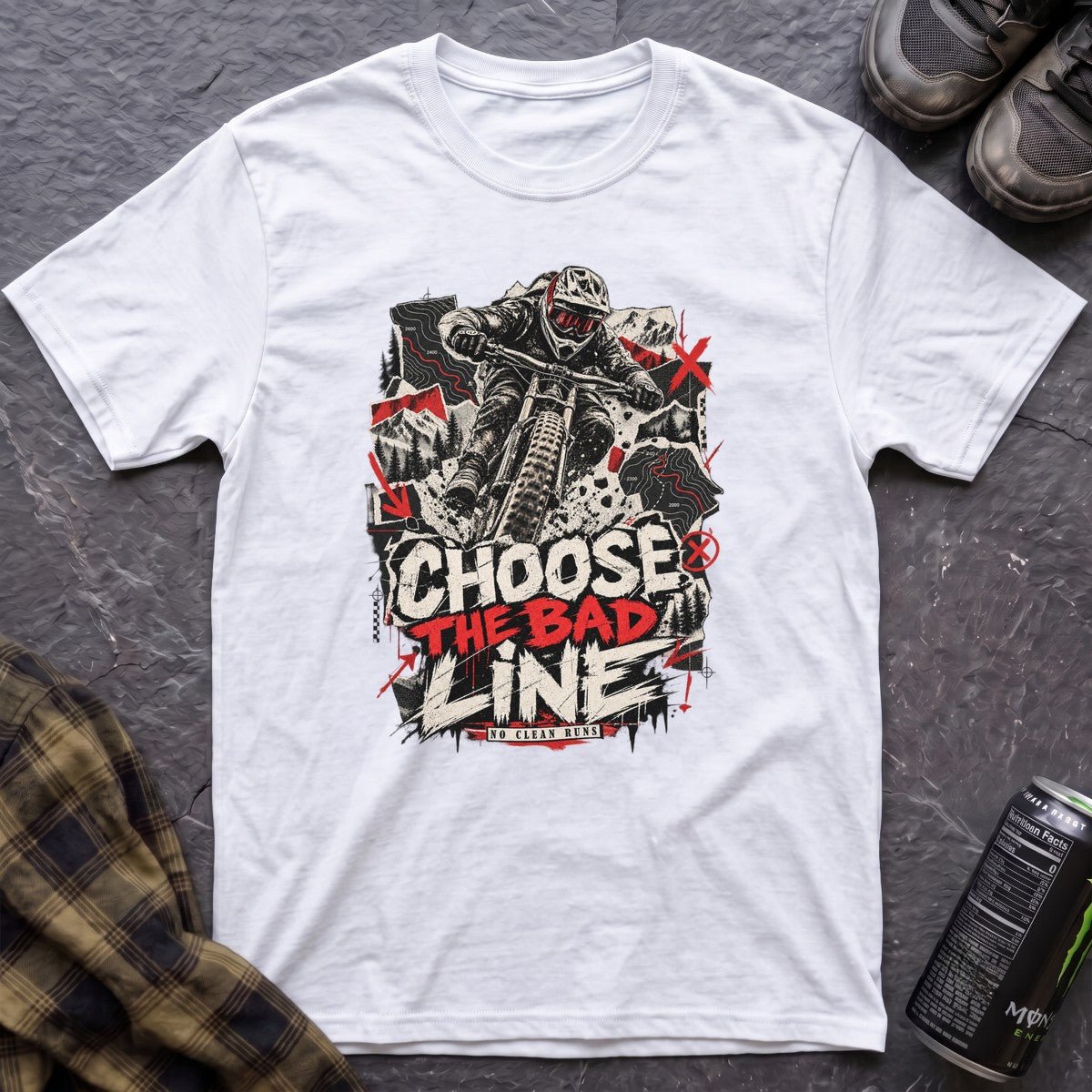 Choose The Bad Line T-Shirt - AspenCrestOutdoors
