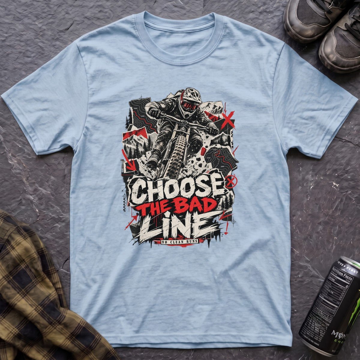 Choose The Bad Line T-Shirt - AspenCrestOutdoors