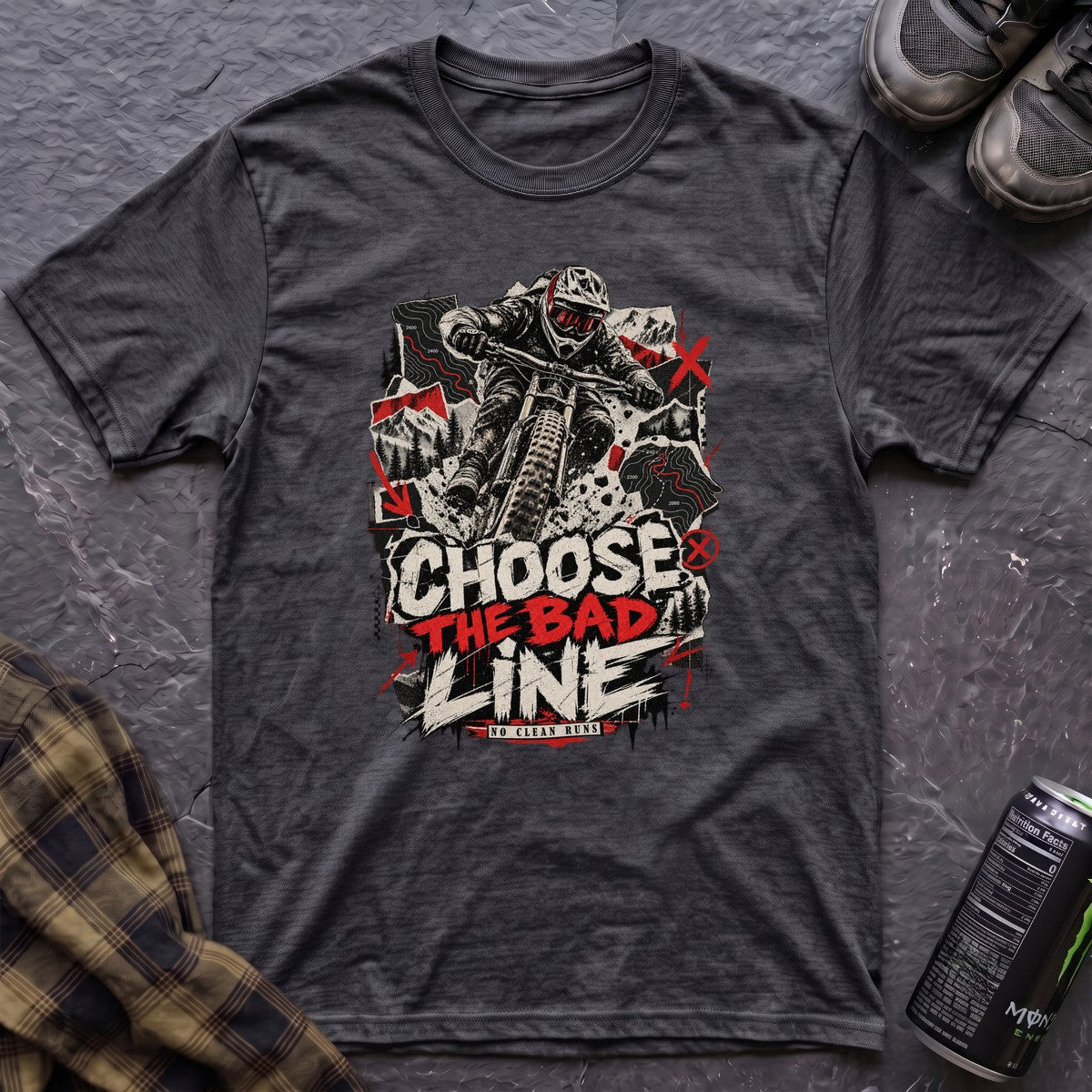 Choose The Bad Line T-Shirt - AspenCrestOutdoors