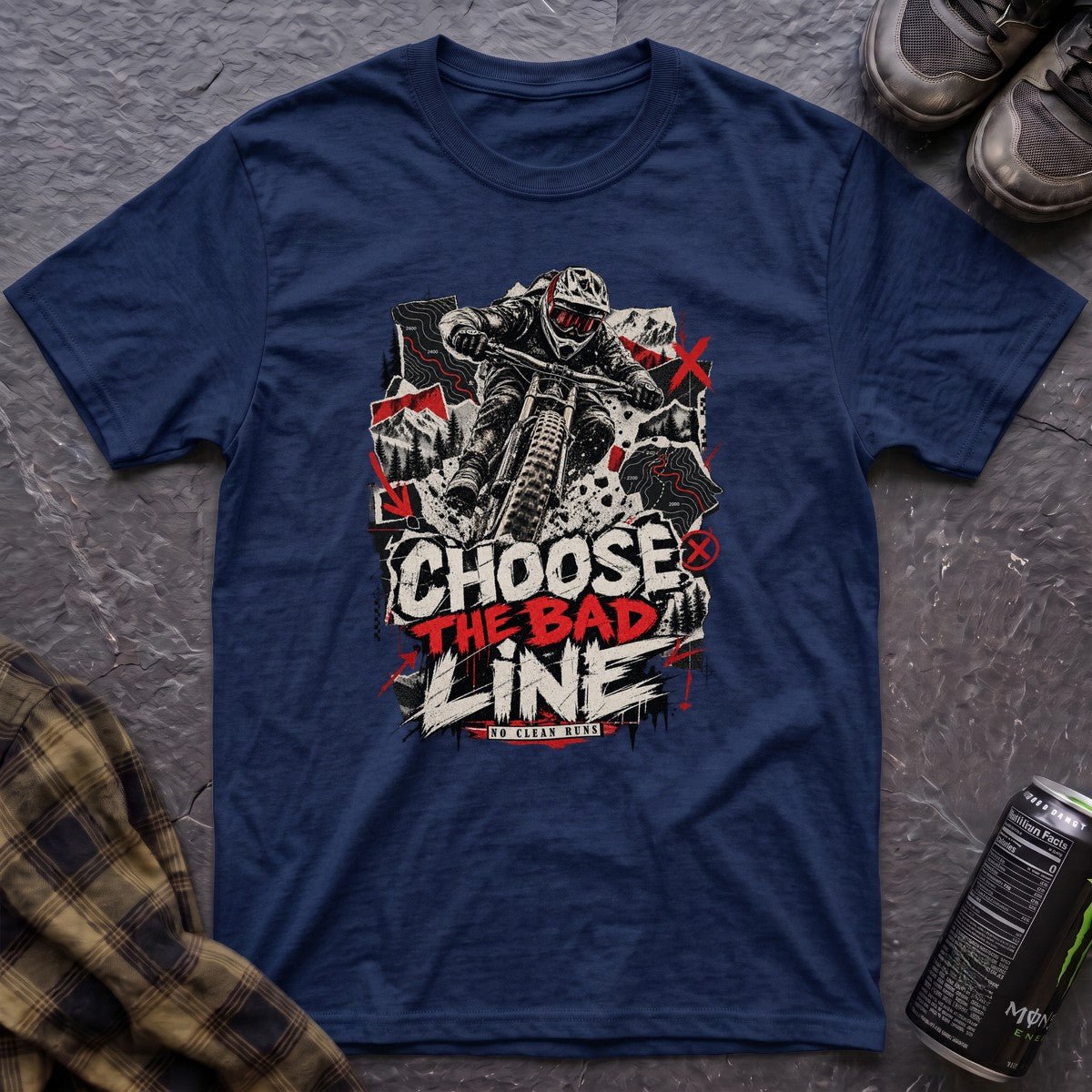 Choose The Bad Line T-Shirt - AspenCrestOutdoors