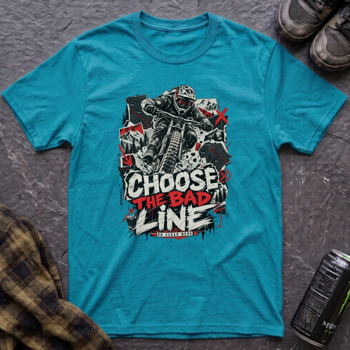 Choose The Bad Line T-Shirt - AspenCrestOutdoors