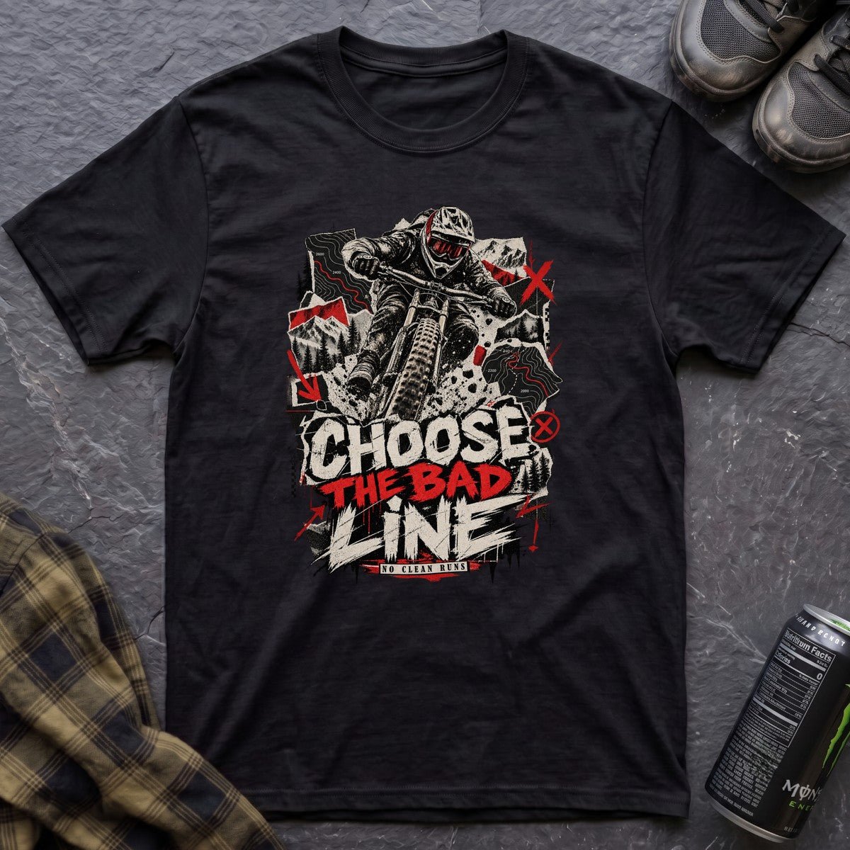 Choose The Bad Line T-Shirt - AspenCrestOutdoors
