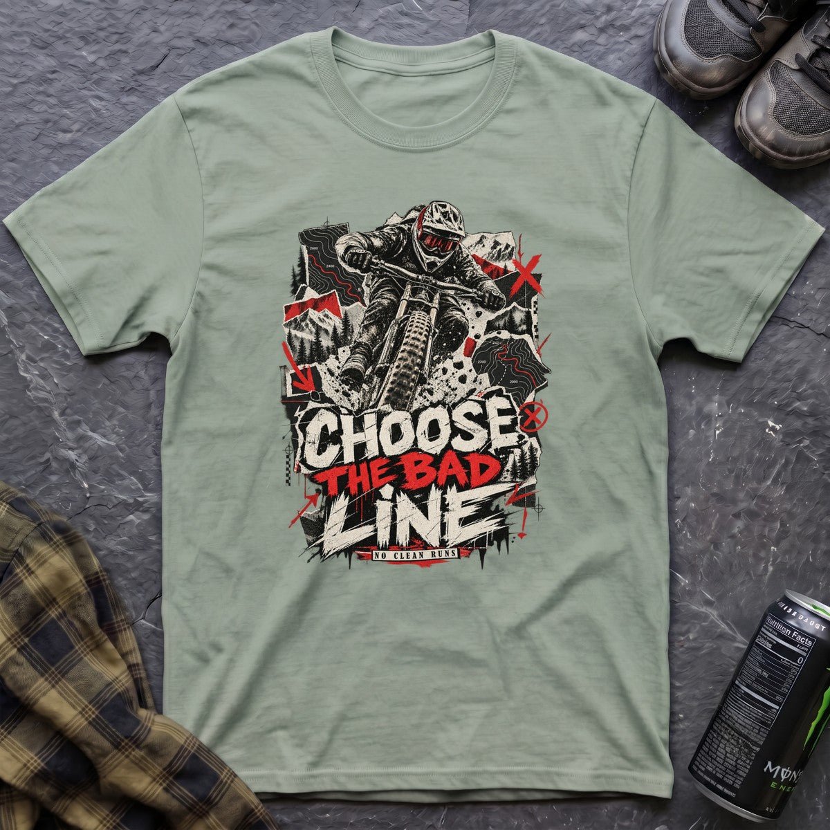 Choose The Bad Line T-Shirt - AspenCrestOutdoors