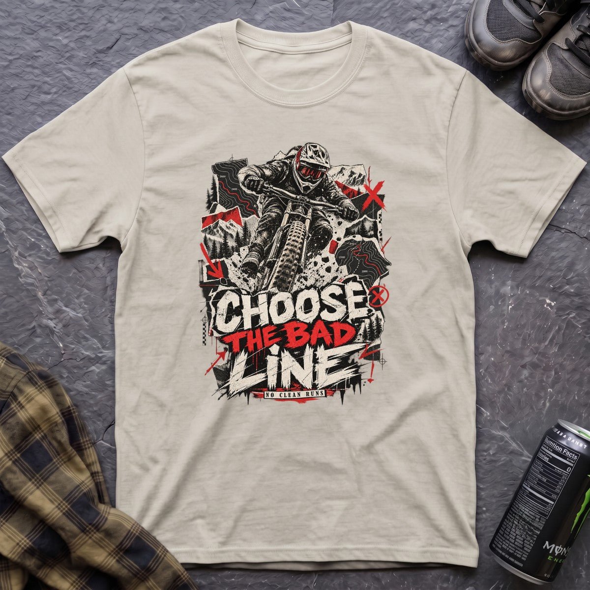 Choose The Bad Line T-Shirt - AspenCrestOutdoors