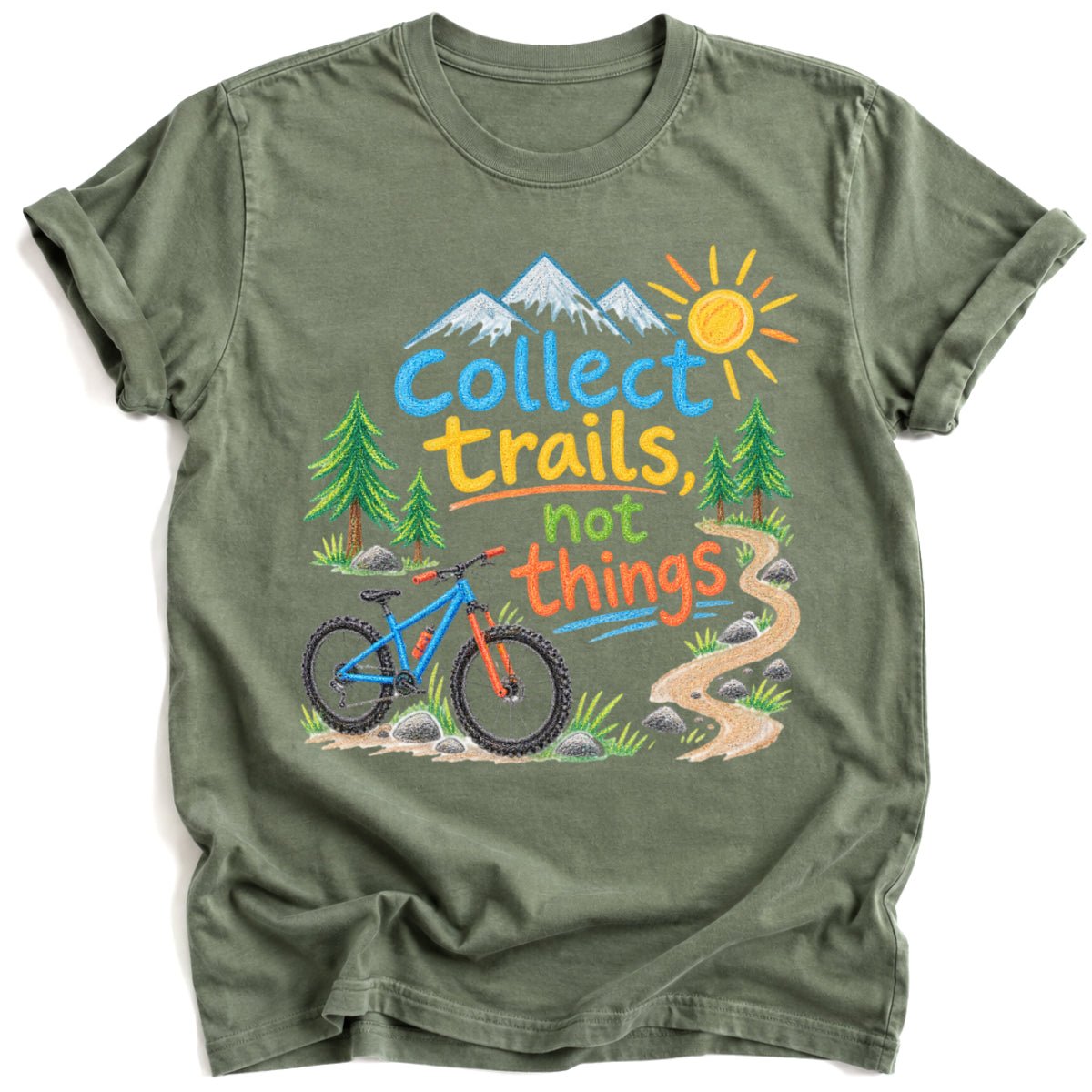 Collect Trails T-Shirt - AspenCrestOutdoors